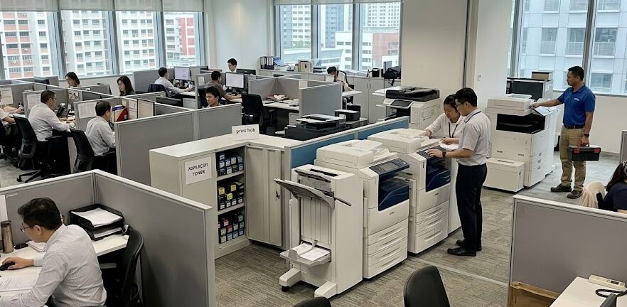 Efficient Printers Singapore workflow